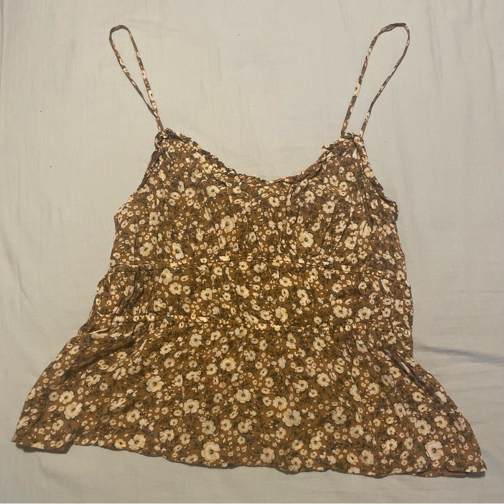✨CLEAROUT✨ Old Navy Brown Floral Camisole